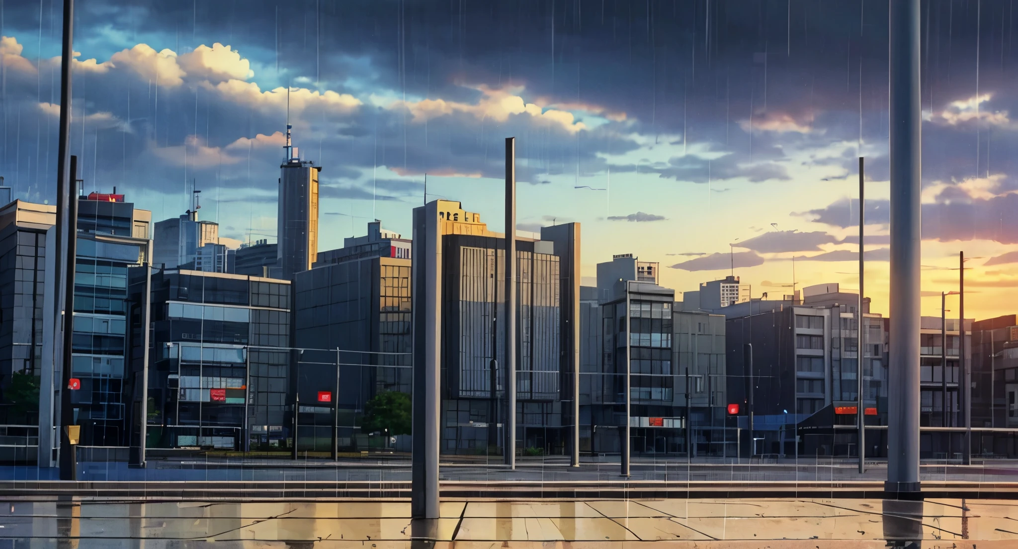 Red Ribbon Army Headquarters (RレッドRリボン軍ぐん本ほん部ぶ, Reddo Ribon Gun Honbu) is the main base of the Red Ribbon Army.
Rainy Sky. (Raindrops falling)
(Daytime) ((Light Sky)) (GREY)
(No humans) (No People) (No Citizen) (No Pedestrians)
High Quality,
UHD Quality,
2k,
4K Resolution,
8K Resolution,