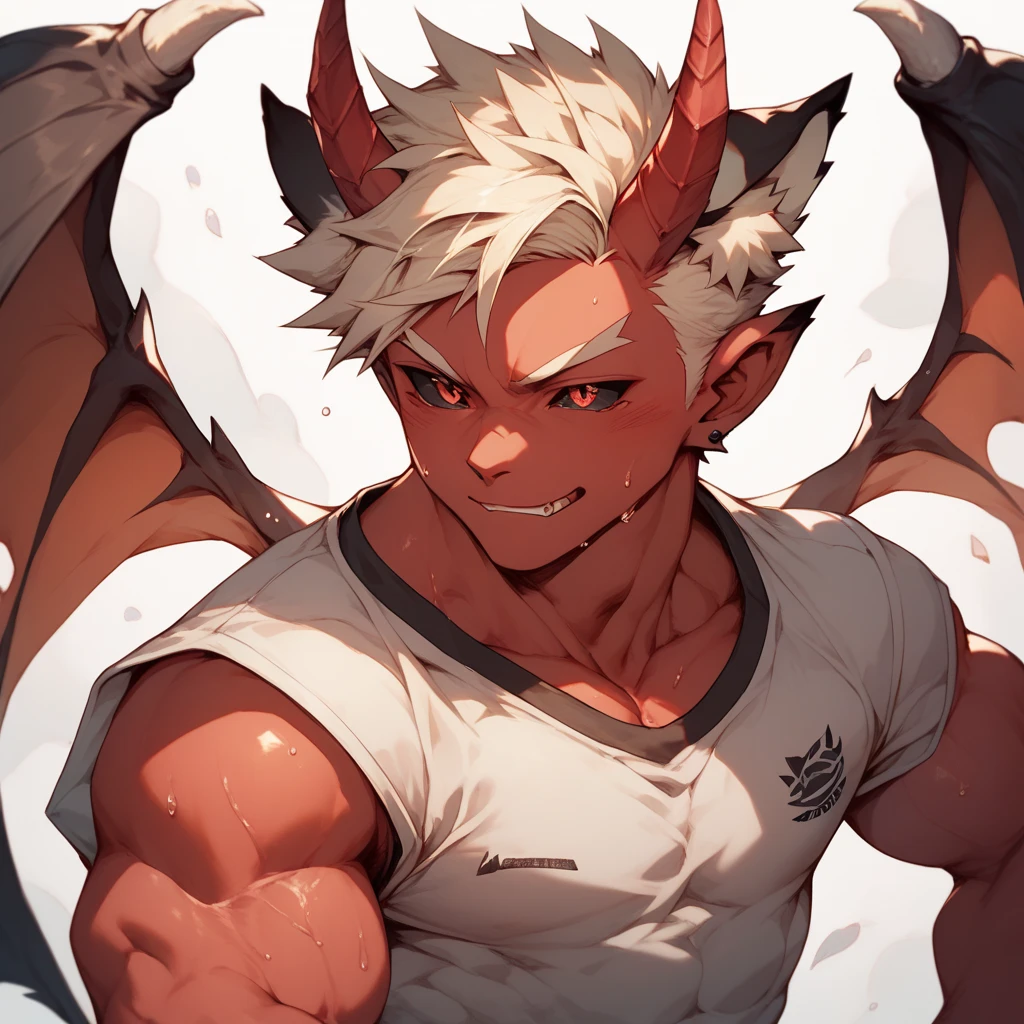 score_9, score_8_up, score_7_up, rating_explicit, source_anime, humanoid, pointing ears, pale skin, red eyes, male, Fangs, nipple, navel, (SuperQuality:1.0) ~ (SuperQuality:1.2)