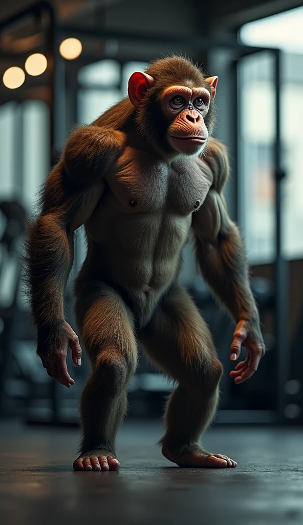 Monkey fused with a wale