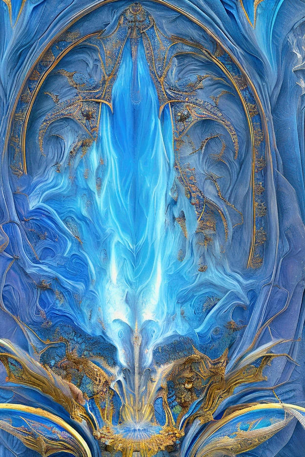 a being of the immaterium, the warp. where the immaterial energies dwell.((Tzeentch)).((deep wiew)),photographic,ultra high resolution,hyperdetailed, masterpiece, 3d modelling, digital art.