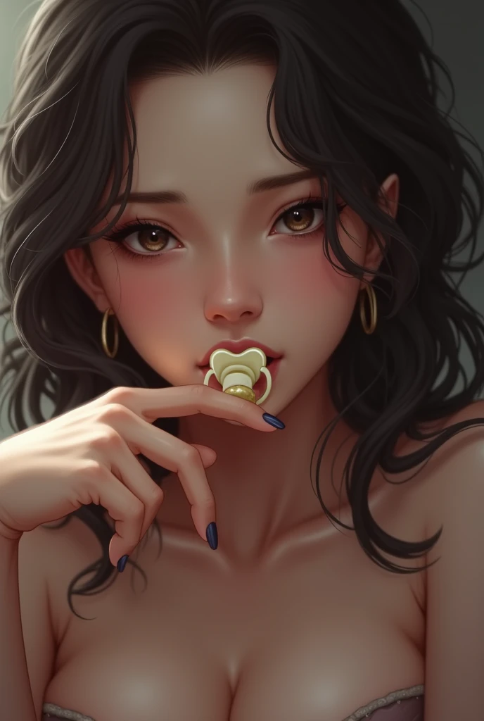 (masterpiece:1.3), (8K, Realistic, RAW Photos, Highest quality: 1.4), Absurd, charm, Ultra-high resolution, Ultra-realistic, Very detailed, Golden Ratio, (Realistic), (Best Shadow), Low contrast, (Complex:1.4), Side lighting, 8K, Beautiful Face, (Realistic Face), Beautiful hairstyle, Realistic eyes, Beautiful details, (Realistic Skin), Beautiful Skin, (One Girl), ((Hailee Steinfeld, Kate Bishop)), (Accurate hand and finger depiction), ((Black hair ponytail:1.4)), (Smile), Flushing, (Sweat), ((In the evening, lying on the bed with legs apart, looking at the camera)), NSFW ((fellatio)), (Blowjob Face), deepthroat, ((cum on face:1.2, cum on mouth:1.1)), BREAK ((1 boy, 1penis:1.1), real penis, ((Thick penis:1.0)), (projectile cum:1.3, excessive cum:1.4 ((Bust Shot))