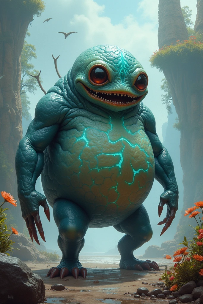 Um design de mx, monstro fantz, rapoza, funny escrita :"MX", Ultra Detalhado, Pescador, borboleta, raposa sem estilo sylvamagic estilo, cidade do futuro --au