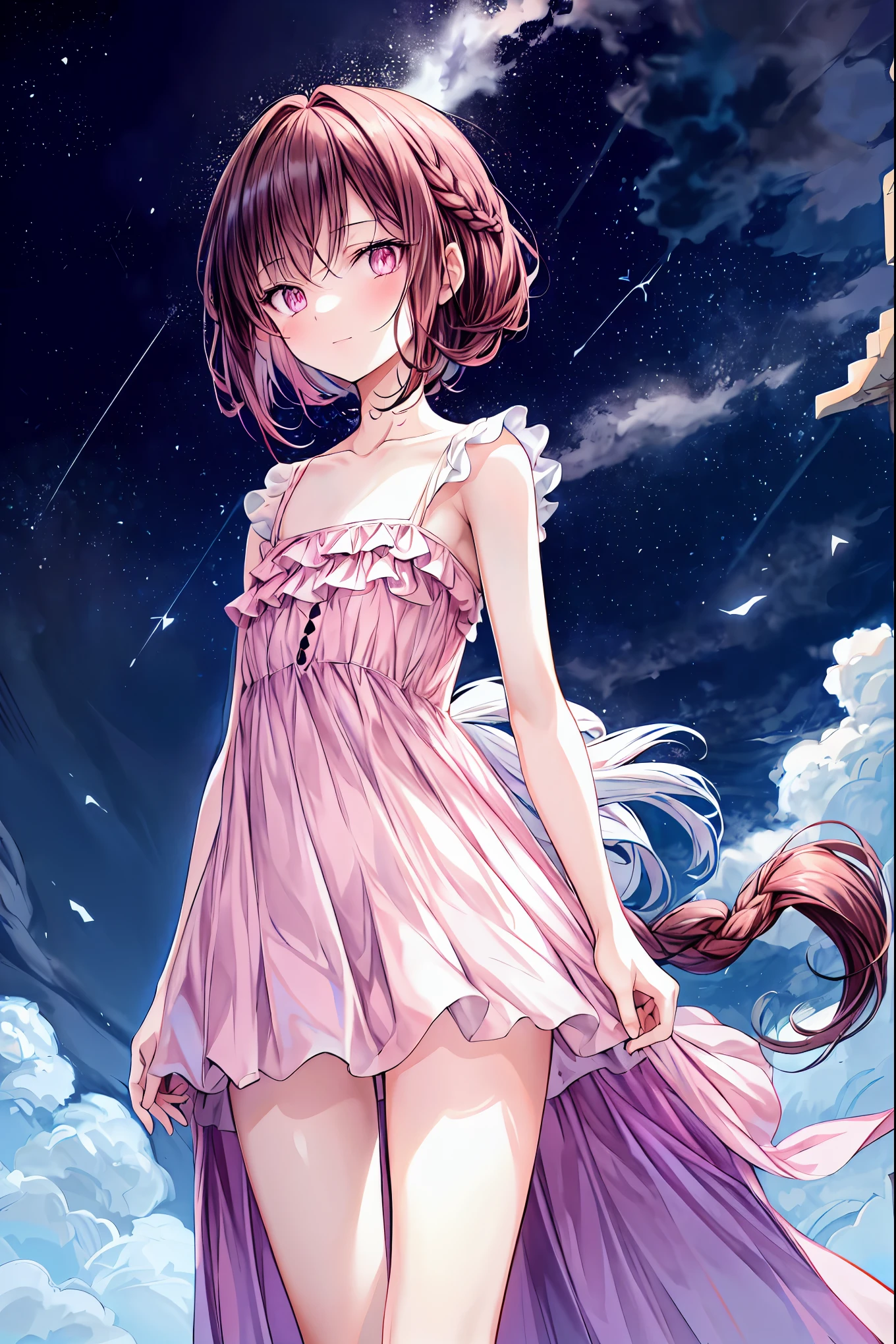 absurdres, highres, ultra detailed, (1girl:1.3),
BREAk
majestic, Crude Strawberry, simple background, Bathed in shadows, soft focus, Graphic novel, 60s Art, Moonlight