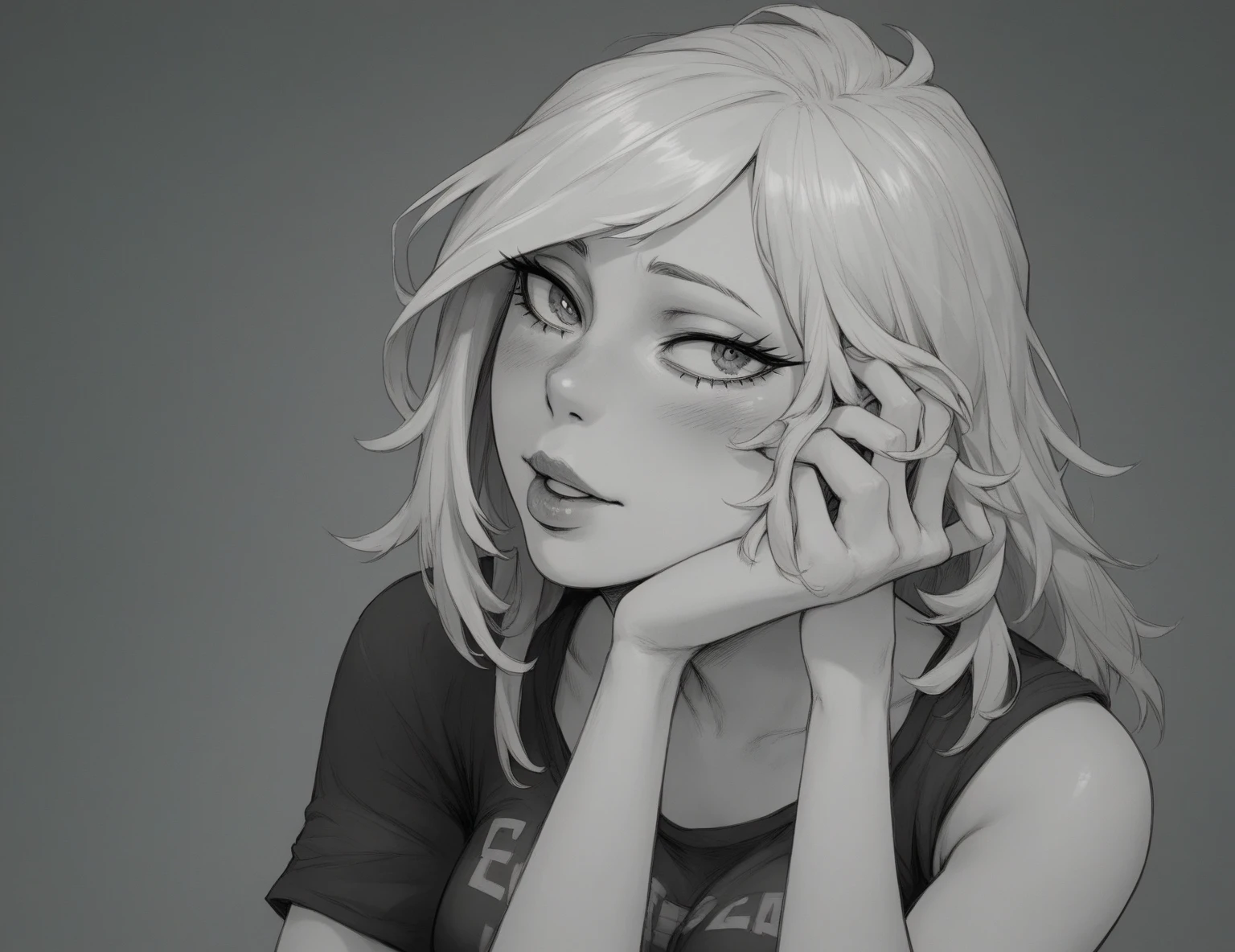 Highly detailed, High Quality, Masterpiece, beautiful, solo, YaranaikaFace, <lora:Yaranaika:0.8>, close-up, erin stout, eltonel, critical miss, <lora:WhiteKorra10e8repsLoHa:0.8>