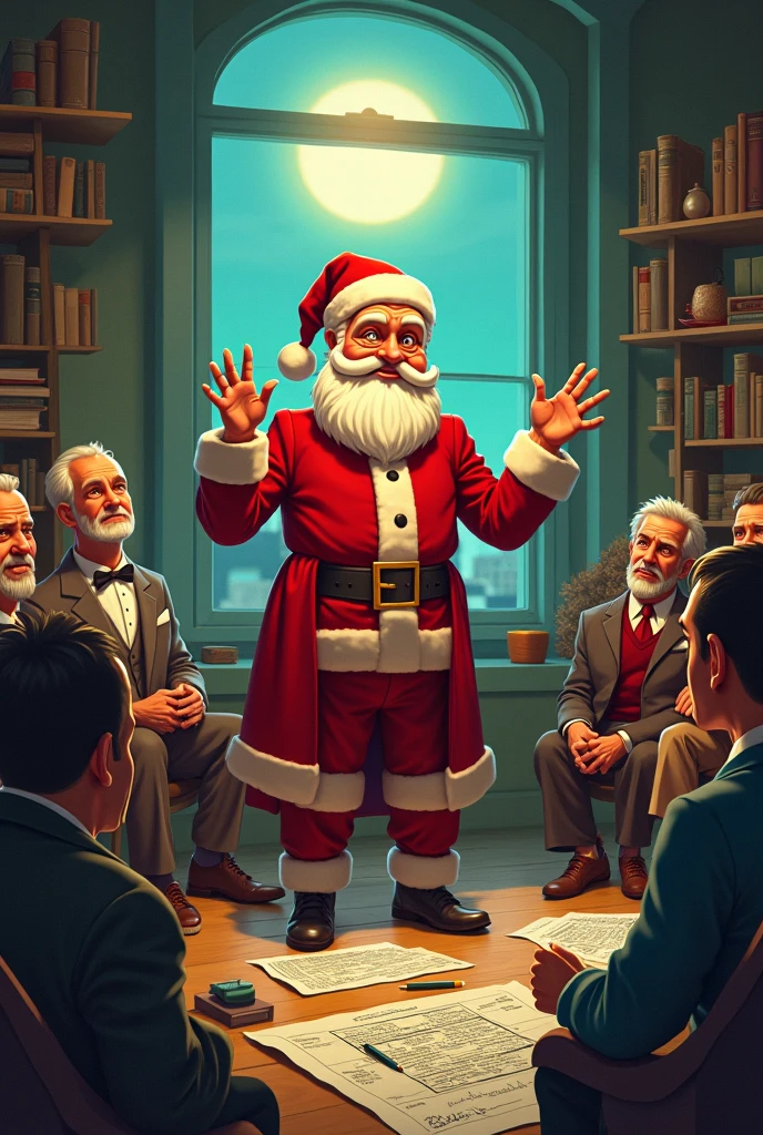 Apolônio Lacerda and the Constipation Theory - The End of the Santa Claus Mystery (An absurd Christmas tale )