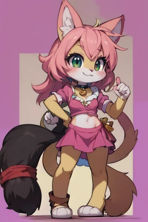 downy furry,,((loli)),PINKair,short hair ,PINK CATt eye, pink downy furry skin,PINK CAT ears, pink furry hand,PINK CAT tail,a strip of furry cat tail,furry CAT legs,furry CAT foot,furry face, furry torso,furry navel,furry lips,furry cat mouth,good anatomy,good artist,good quality,good detail,naked,full body,swordsman,Holding A giant hammer