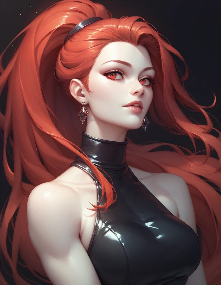 safe_pos, masterpiece,best quality, highly detailed, score_9, score_8_up, score_7_up, score_6_up, BREAK, solo, Expressiveh, 1girl, perfect face, cute face, (((Battle Academia Katarina))), ((Katarina)), (((Katarina from League of Legends))), low angle, low angle shot,  bare shoulders, messy hair, high cleavge, nipple peek, (((nipples and breasts exposed a little)), (downblouse), extreme low angle, ahegao face, (((unique angle))), very aesthetic, pantyhose, looking at viewer, close up face, on side, side view, close up face, mouth open, wet mouth,  