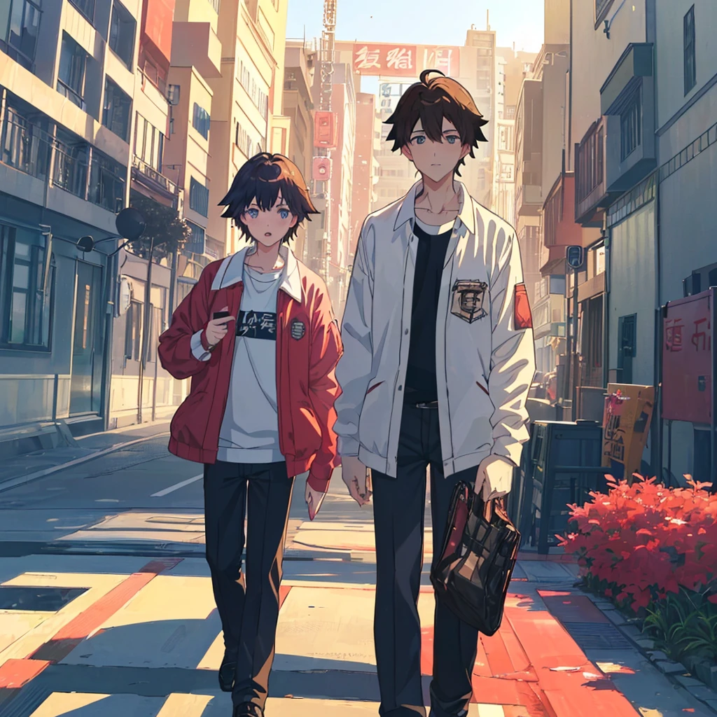 (Makoto Shinkai:1.3),(Makoto Shinkaiスタイル:1.1),,zcshinkai\(\style\),( best quality, high definition ,4K, 8K resolution,8K resolution, high definition ,Ultra HD:1.1, super detailed:1.1),( fine details of masturbating:1.3),(Anime-like:1.4),Anime protagonist,Anime Boys, Animation Art ,Fresh,( bright and fresh boys:1.4)),( is cool:1.4,cute:1.1),(Masculine Thoughts ), baby-faced boy to cuntboy,Handsome guy,Popular boys among girls, male athletic club members,(Big rough outfit ),Uniformity of large rough clothes ,((Big rough outfit の調整:1.4)),(big white sweater :1.2),((Thin limbs:1.4)),Smoothly,Concave and convex,I am, Evil Dark Romance Simulation Damage That Mad Men's Lives,,,(A boy with a girlfriend suddenly turns into an otome girl :1.4),, real,Handsome guy体型,,,(3d),(2.5D:1.2), It's Our Youth !,全開Eroticス,Erotic, total penis destruction,(((( 2 boys in SF,Friends too)):1.4)), Rose and Yuri and Normal's complicated romantic relationship,From a friend❤,隠し切れないラブラブ❤双方両想い❤❤,At that moment ,
