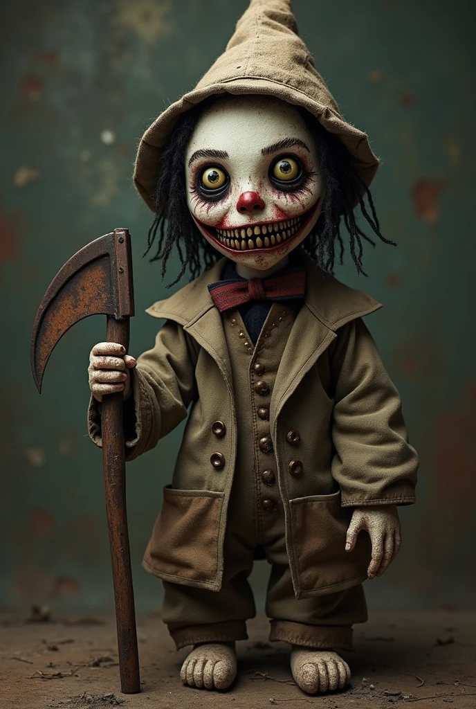 Horror-themed movies,Ultra HD、Amazing image quality,4k、Steampunk Cityscape、薄dark背景、A Nightmare on Elm Street、Freddy、Wearing a hat、Burned face、Highly realistic face、Iron Claw Weapon、Burnt Face、Red and black striped sweater、nails are long、Blood droplets、Full Body Shot,Give the viewer a malicious look, Grabbing Viewer, For the viewer,Misty marshland background,Shallow depth of field, Vignette, Very detailed, High budget, Bokeh, CinemaScope, Sulky, amazing, nice, Film Grain, granular . Creepy, Anxious, dark, Creepyな, Suspenseful, strict, Very detailed