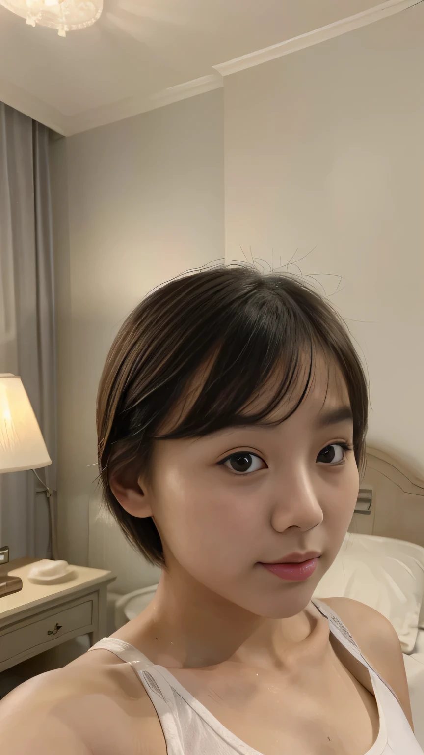 In a well-lit room