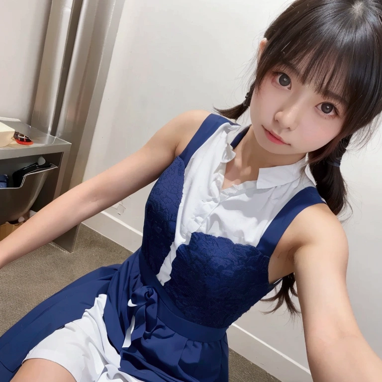 Hotel high resolution Not too small bust squat put both hands on the face Skirts should be shortened Beautiful legs Height: 160cm