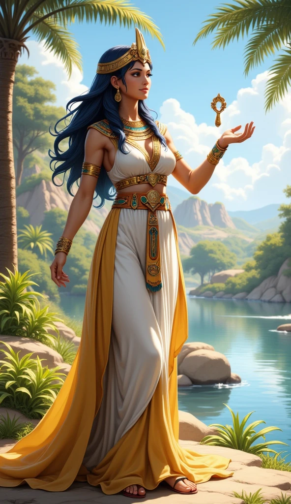 Isis: goddess of fertility, Of magic and motherhood.
32K,HDR, UHD. 