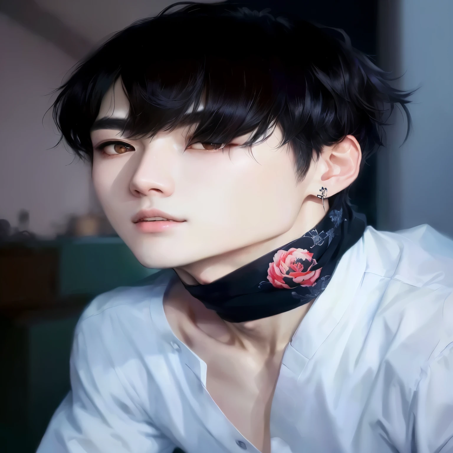 Cai Xukun Ink painting