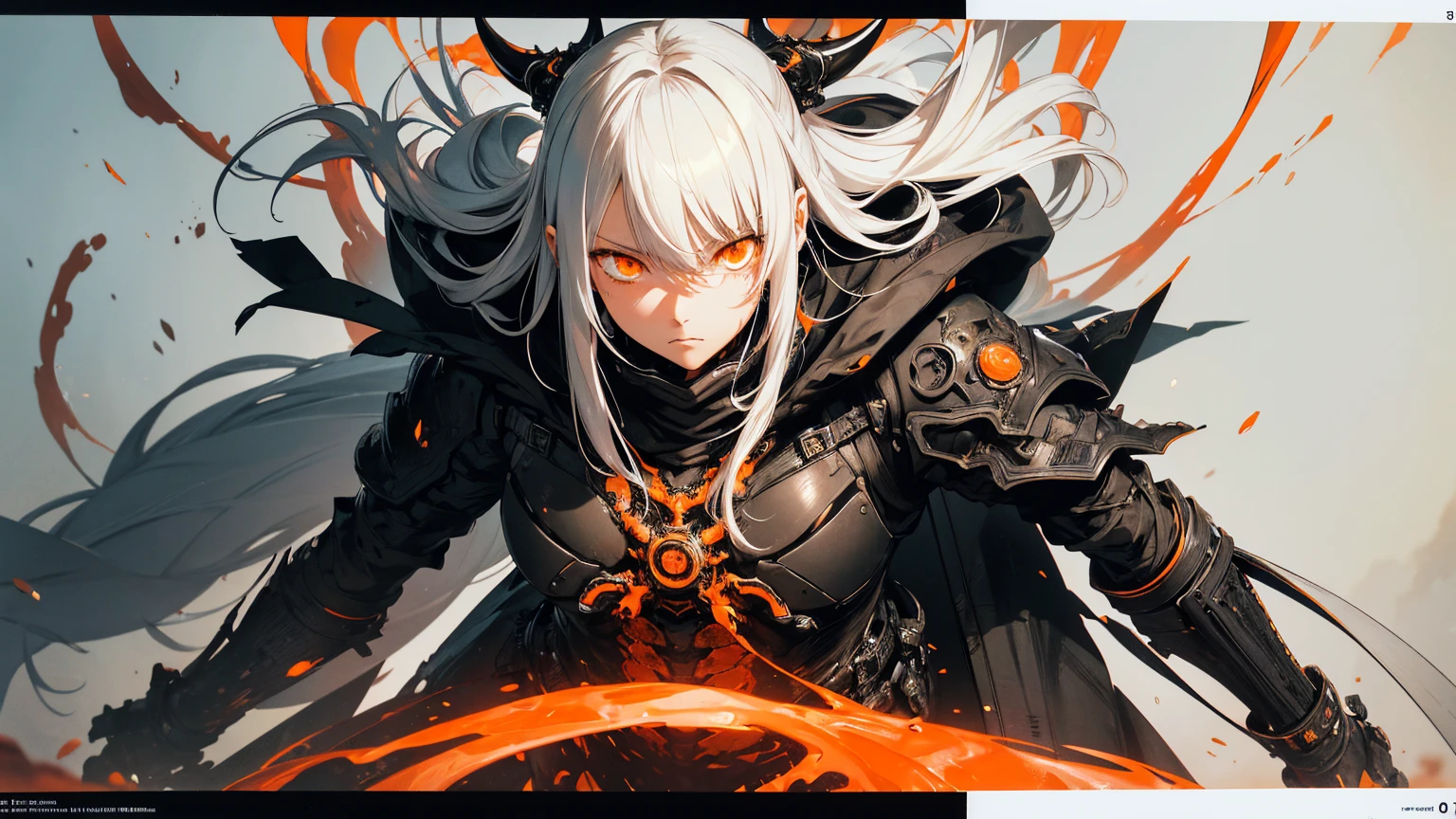 super high image, super detail, super high resolution, beautiful and stylish light blonde hair woman, wearing a mask, black leather long coat no shirt, black leather slim pants, black engineer boots, grim reaper's scythe, holofilm, translucent, iridescent, background fantasy, galaxy, magic circle, kaleidoscope, give off rainbow and gold neon light many lines radially from floor and ceiling, professional lighting