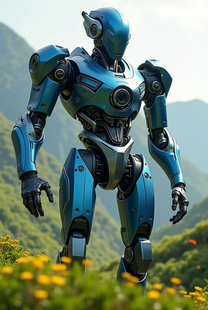 (masterpiece), (best quality),1girl,full body,bare shoulders, photorealistic, 8k raw photo,ultra high res jiqinvhai,huge robot, mecha, mecha musume,mechanical parts,robot joints,headgear,full armor