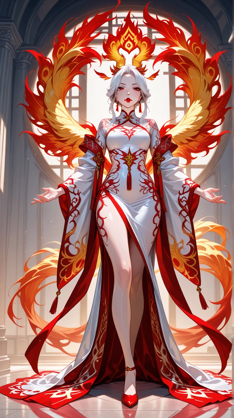 score_9,score_8_up,score_7_up,very aesthetic ,Body in full length Beautiful girl,(( standing with her back!!)), WHITE hair, turned around, elastic big ass, thick, ass support, <lora:ass_support_v0.1:1.1>,LATEX CLOTHES, thin waist, wide pelvis, clean detailed faces, in pantyhose, big buttocks, thin hips, similar colors, luminous shadows, beautiful gradient, depth of field , clean image, high quality, high detail, high resolution, cute face, firm breasts like a ball, , thin waist, adult, mature, The canvas was transformed by the black and red ink, resemblance to human face
<lora:Expressive_H:0.8>,Expressiveh