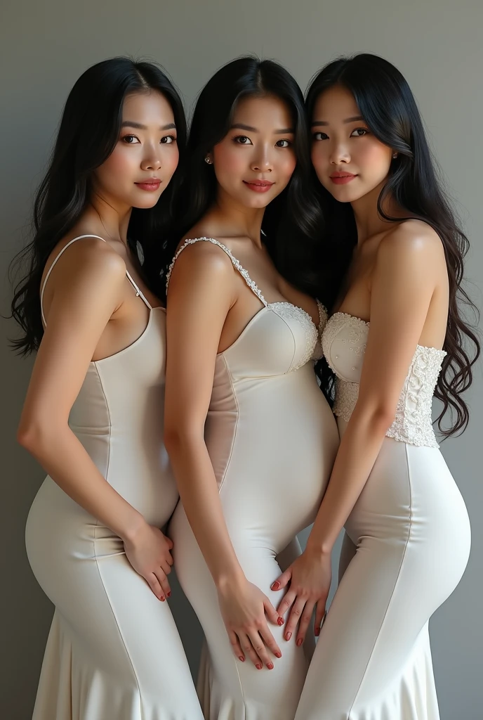 ((realistic)),(realistic shadow),((realistic skin texture)),(asian Chinese beautiful face),((Chinese sexy face)),((Chinese very sexy model)),((masterpiece)), (detailed),(perfect face),(big boob),(very exotic sling high Cut dress),((big booty)),((very sexy pose)),((very sexy outfit)),((very exotic outfit)),((full body)),((thin)),((very sexy long legs)),((beautiful legs)),(slim),skinny,((very sexy shiny high heels)),((seduce)),((long hair many color)),((very hot young )),((shiny color full tight sexy long dress)),(tiny g-string),(many color long hair),((nipple slip)),((boob flash)),((tits slip)),((lace tights)),((sexy bracelets)),((luxury necklace)),((boob slip)),((show tits)),((sexy tight sling long dress)),((exotic sling dress)),((exotic high cut long dress)),((miss grand thailand 2022)),((teasing eyes)),((seduce eyes)),(sexy see though long dress),(sexy lace long dress),((group picture)),(group elegant pose),(show boob pose),(sexy belly),(show sexy hip pose),4k,