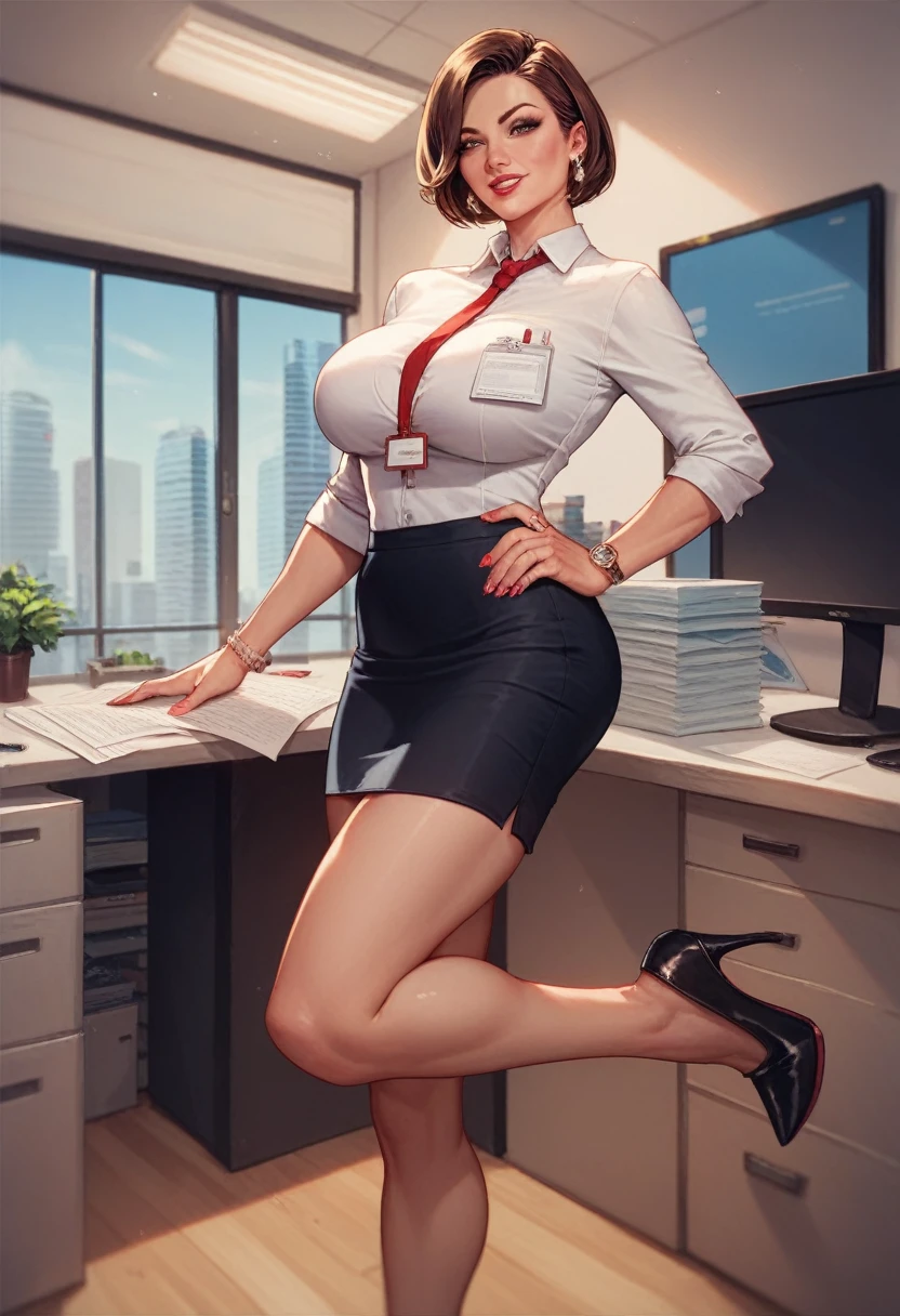 (Masterpiece, Best Quality), 8k Wallpaper, highly detailed, poster, vintage sci-fi film, 1960s, a magazine cover with sexy giant nurse towering over a tiny city, a portrait by Paul Kane, cinematic movie poster, perfect face, colorful hair, Attack of the 50 foot woman, giant woman, tiny city, lines, abstract, mid century modern, movie poster, vintage, white nurse uniform, stiletto high heel shoes, tiny destroyed skyscrapers city, retrofuturism, pulp sci fi, pulp sci-fi, 60's pulp illustration, scifi pulp, pulp book cover art, pulp scifi, old retro pulp comic cover, pulp science fiction, pulp scifi illustration, vintage scifi, skyscrapers sized under her knee