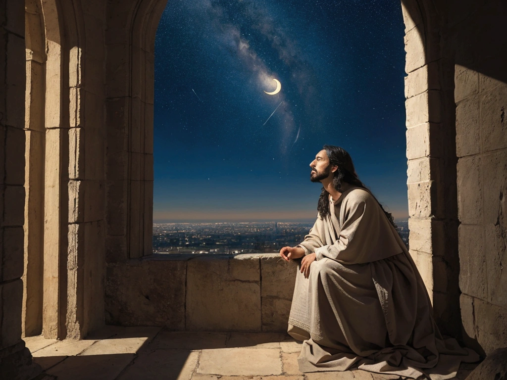  In the Gospel of Luke 21 :25-26,  Jesus describes an alert scenario : "There will be signs in the Sun ,  the Moon and the Stars ."  This text has intrigued people over the centuries ,  because it speaks of a time when humanity will be in distress and perplexity .  But what are these signs ?  Should we understand these words as literal astronomical events or something more profound?
