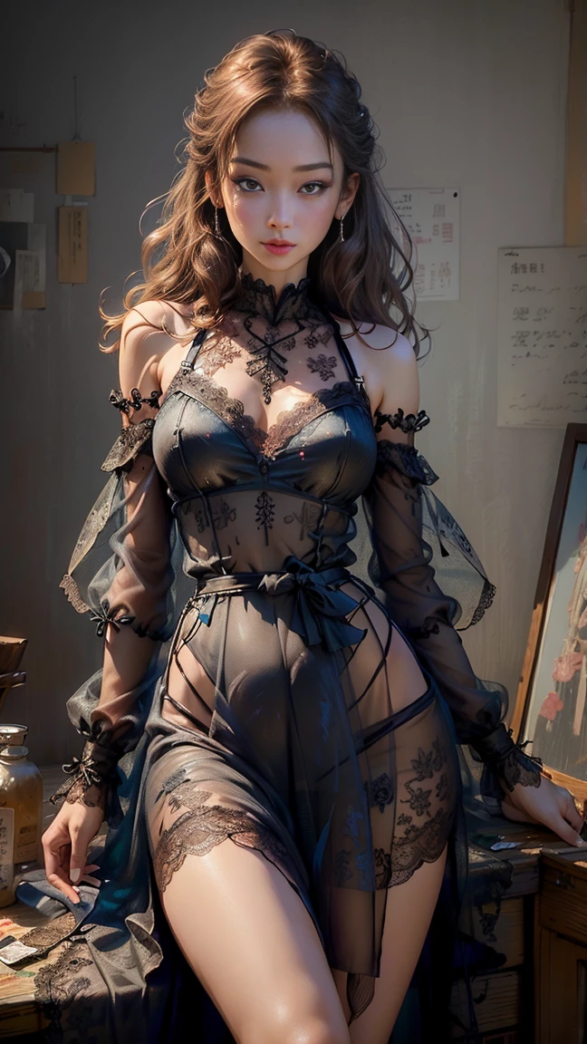 <lora:sexyneiyi_v2:1>,sexyqun001,qun001,1girl,best quality,masterpiece,photo realistic,intricate details,raw photo,photon rendering,octane render,absurdres,ultra detailed,detailed face,detailed skin,trending on artstation,8k masterpiece,cinematic lighting,Show,(sexy:1.2),(nswf:1.8),(room:1.2),full body,sideways,desire,garter,SM,Sex toys,