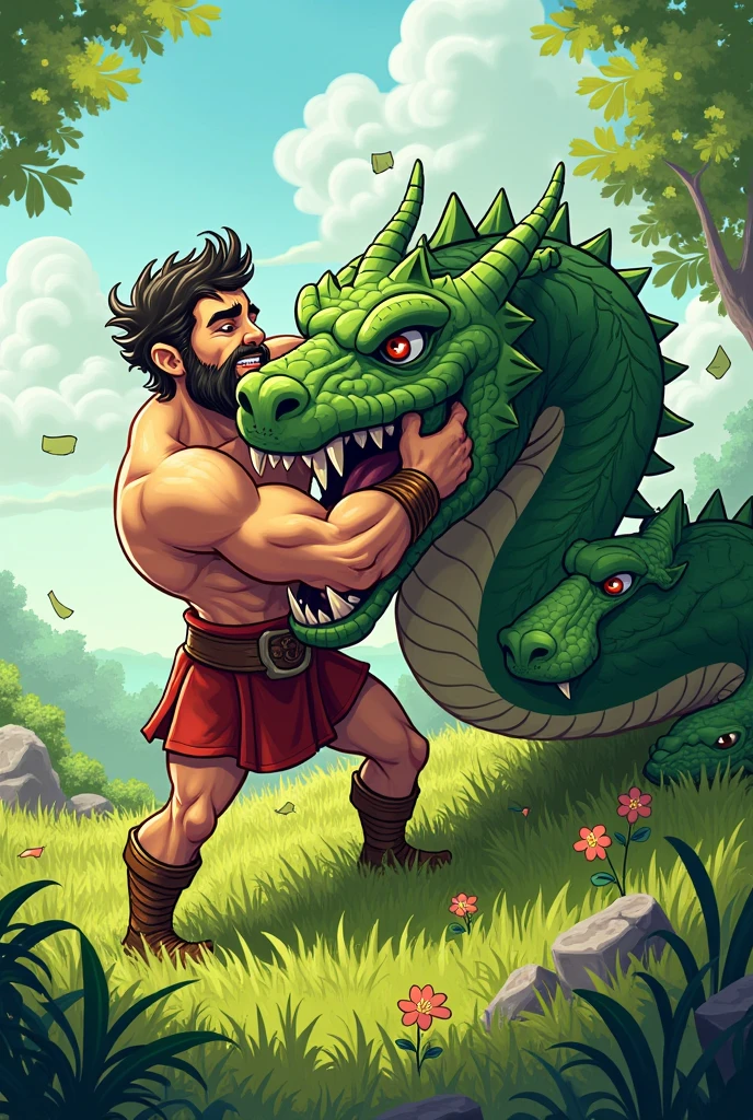 absurdres, mature male, beautifully drawn, high resolution illustration, best quality, (cool posing:1.1025), High definition, detailed anime, anthro, red, dinosaur, muscular, (rembrandt:1.1025), huge pecs, tribal, warrior, biceps, (loincloth:1.05), (scale covered body), photo-realistic, ultra-realistic, octane render, unreal engine