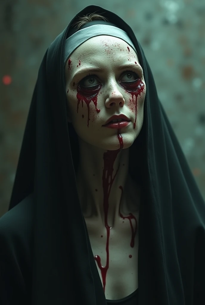 haloween,spoky,bloody,whiteeyes,nun,