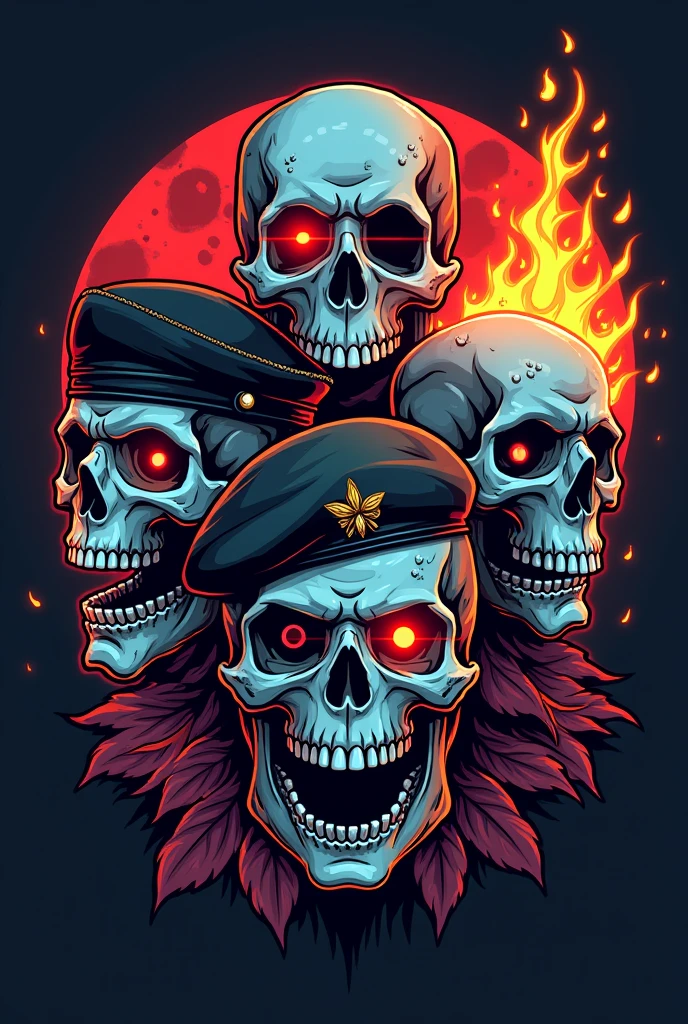 adesivo,1boy, fundo simples, caveira