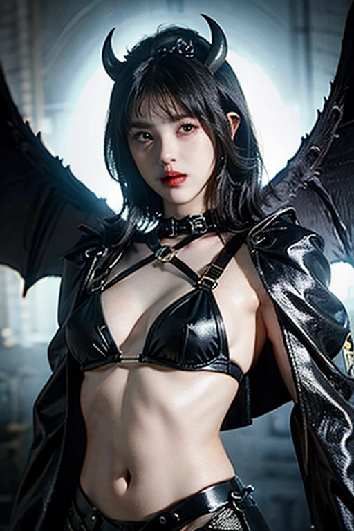 Big Tits,BIG ASS,
Beelzebub's costume
• Armor:
• Color: Based on black and dark gray、Armor that has a partially corroded metal-like texture。Fly and insect exoskeleton designs are used。
• Design: Studs and thorns are placed all over、Increases fear and intimidation。Shoulder and chest area、Has a translucent decoration reminiscent of fly wings、A giant black wing is sometimes attached to the back。These wings are shaped to evoke decaying feathers and insect wings、Highlights his fearsome nature。
• Waist: A chain or iron belt is wrapped around the waist、The fabric that hangs from it has a ripped design、Heavy dark green and black fabric is used。The fabric is、Dark flames and insect patterns are drawn、Is a symbol of decay。
•accessory:
• Hands and arms have gauntlets that imitate sharp claws、Wearing iron bracelets chained together。These accessories emphasize his strength and image as a predator.。
• A choker imitating insect antennae and wings is wrapped around the neck、A large medallion made of decayed metal hangs from it。This medallion has、Hieroglyphs and magic circles that symbolize decay are engraved。
Beelzebub's makeup
• Skin color:
• Skin has a gray or greenish tone、Gives a feeling of morbid unhealthiness。Spots and stains like decay and infection々seen as、Zombie-like lifeless impression。
• eye:
• Eye base、Using dark shadows and black eyeshadow、Gives a spooky aura around the eyes。Eyeliner is drawn thick in black or red、Makes the eyes look sharp。
• Eye color is blood red or poisonous red.々using green、Sharpen your gaze、Gives the impression that he is always watching his surroundings like a predator。Pupils are vertically split, resembling snakes or cats、Adds even more fear。
• Lips:
• Lips should be black or dark purple.、Color reminiscent of the coldness and decay of death。Matte finish、The key is to not give life to the lips。Sometimes add bloodstains or dirty expressions、Emphasizes a darker image。
• Other details:
• Forehead and cheeks、Draw patterns and symbols in black or dark green paint。These are modeled a