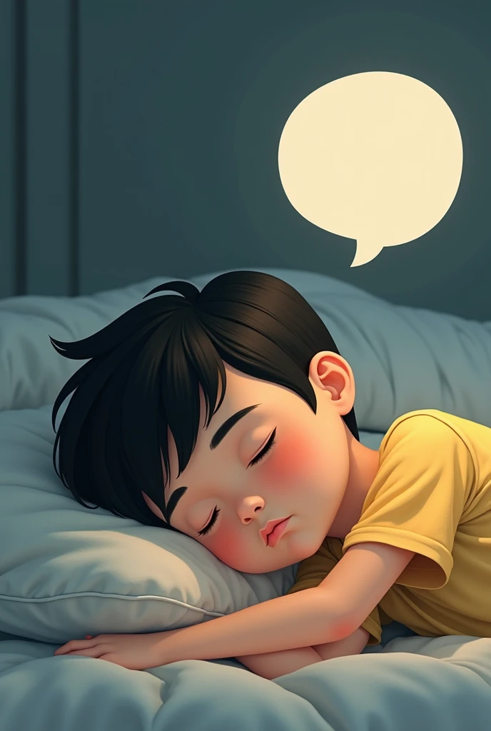 A child can't sleep xdddd