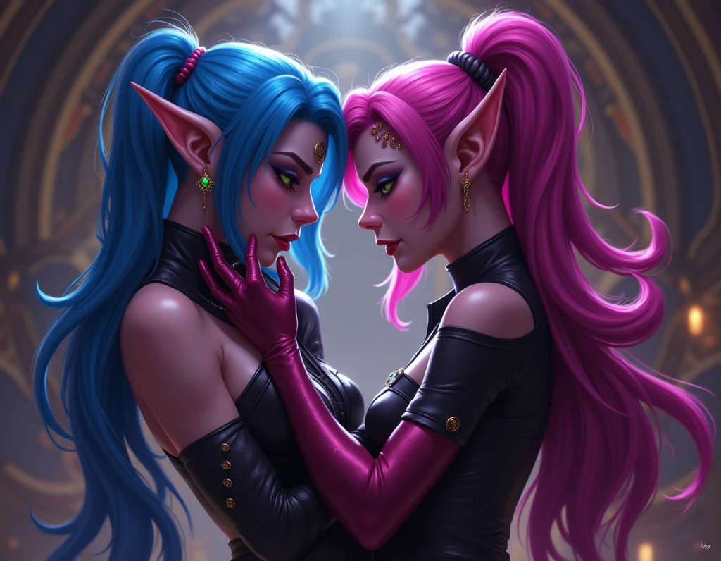 League of Legends VI has sex with his sister Jinx