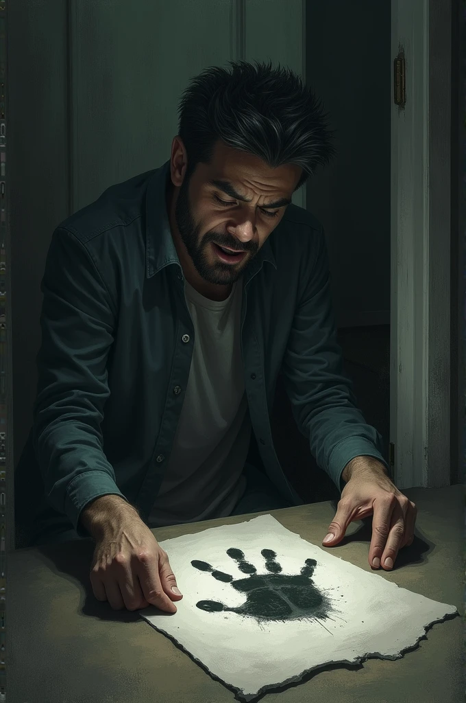 Twist: The whispers grow louder, and when he looks closer, the handprint matches his own—but larger and distorted.