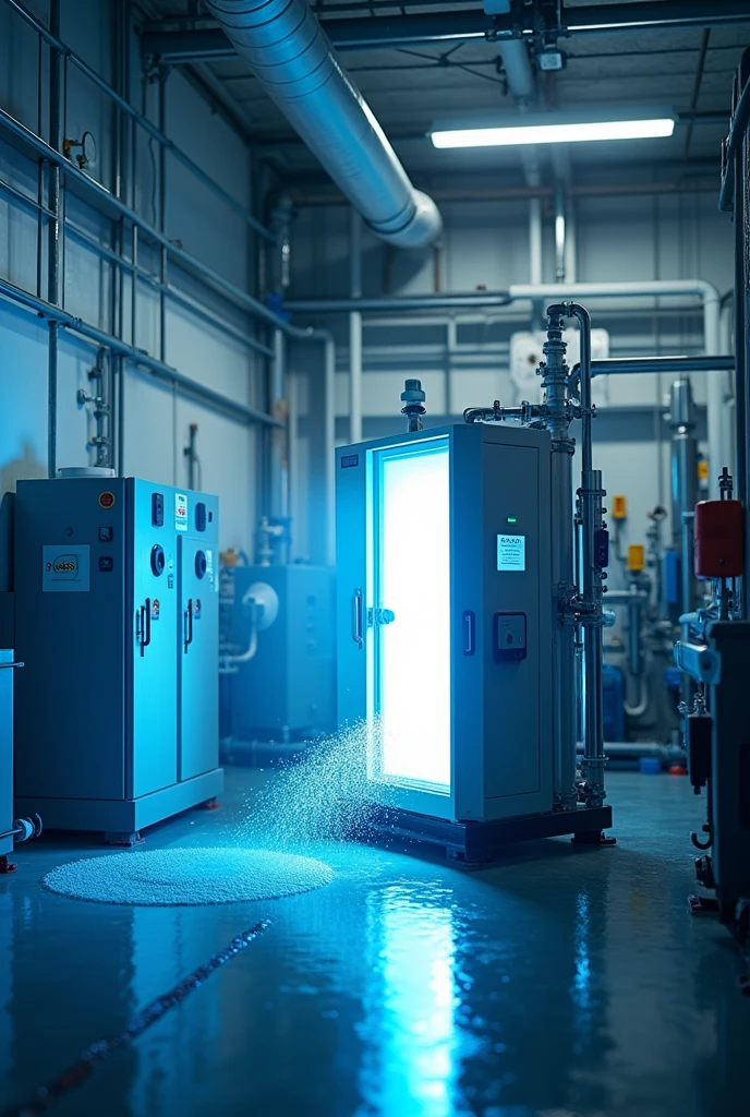 Disinfection : Application of methods such as, ozonation or ultraviolet light to eliminate pathogens and ensure the safety of treated water.