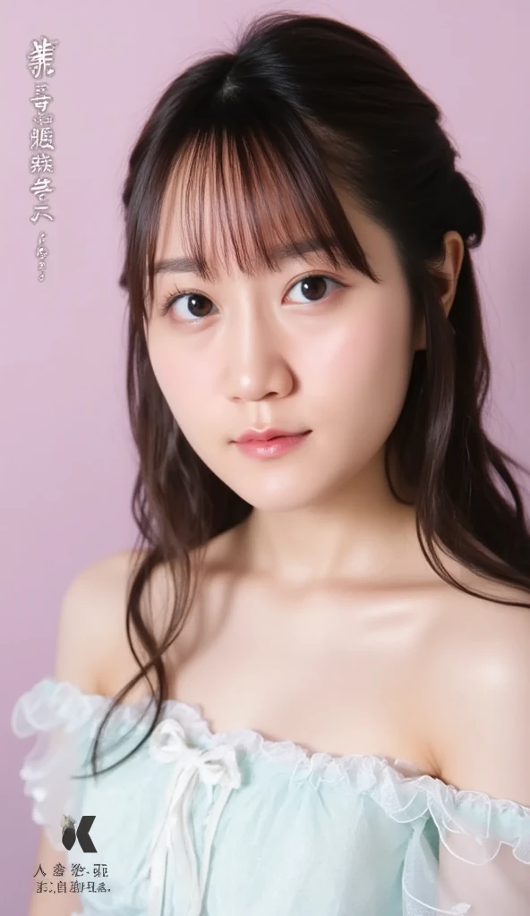  1 girl, (おしゃれなライトカラーの春の服装を着る:1.2),  Portrait of a very beautiful Japanese idol wearing fashionable light colored spring clothes, 
( RAW photo,  best quality), (Realistic, Photographically:1.4), (masterpiece), 
 VERY DELICATE AND BEAUTIFUL ,  Very detailed, 2k wallpaper,  amazing, finely,  Very detailedなCG Unity 8Kの壁紙,  Very detailed,  high definition , Soft light, 
  Beautiful detailed girl ,  Very detailed目と顔,  beautiful detailed nose , delicate beautiful eyes,  Movie Lighting, 
(Simple background in light colors:1.3),
( semi-long hair), 
 COMPLETE ANATOMY , Slender body,  small breasts, smile

