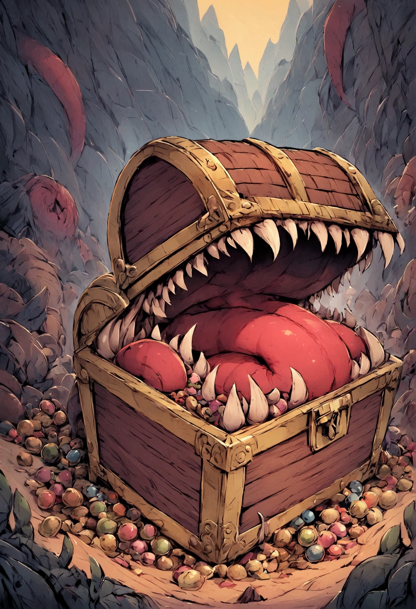 treasure chest monster