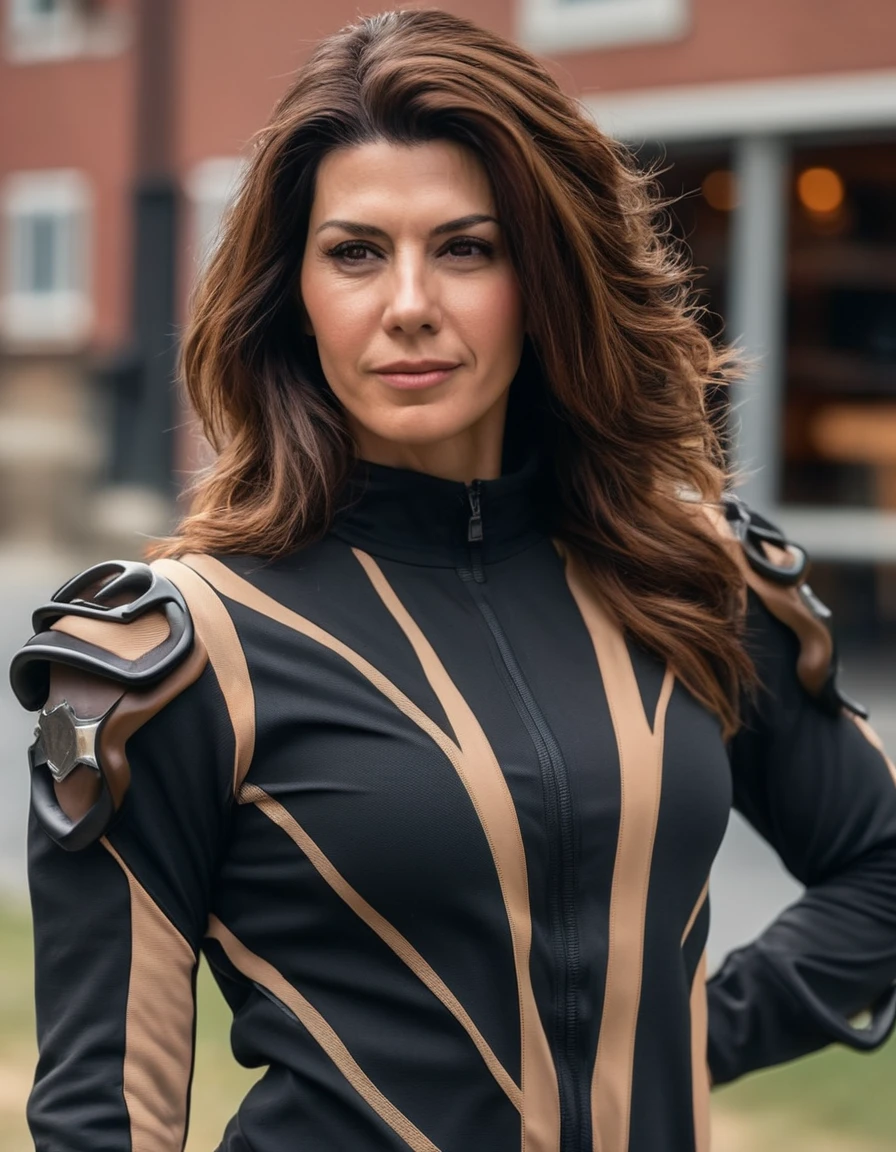 cinematic photo professional fashion close-up portrait photography of a beautiful (((ohwx bodybuilder woman))) at __place__ during __timeofday__, Nikon Z9 . 35mm photograph, film, bokeh, professional, 4k, highly detailed