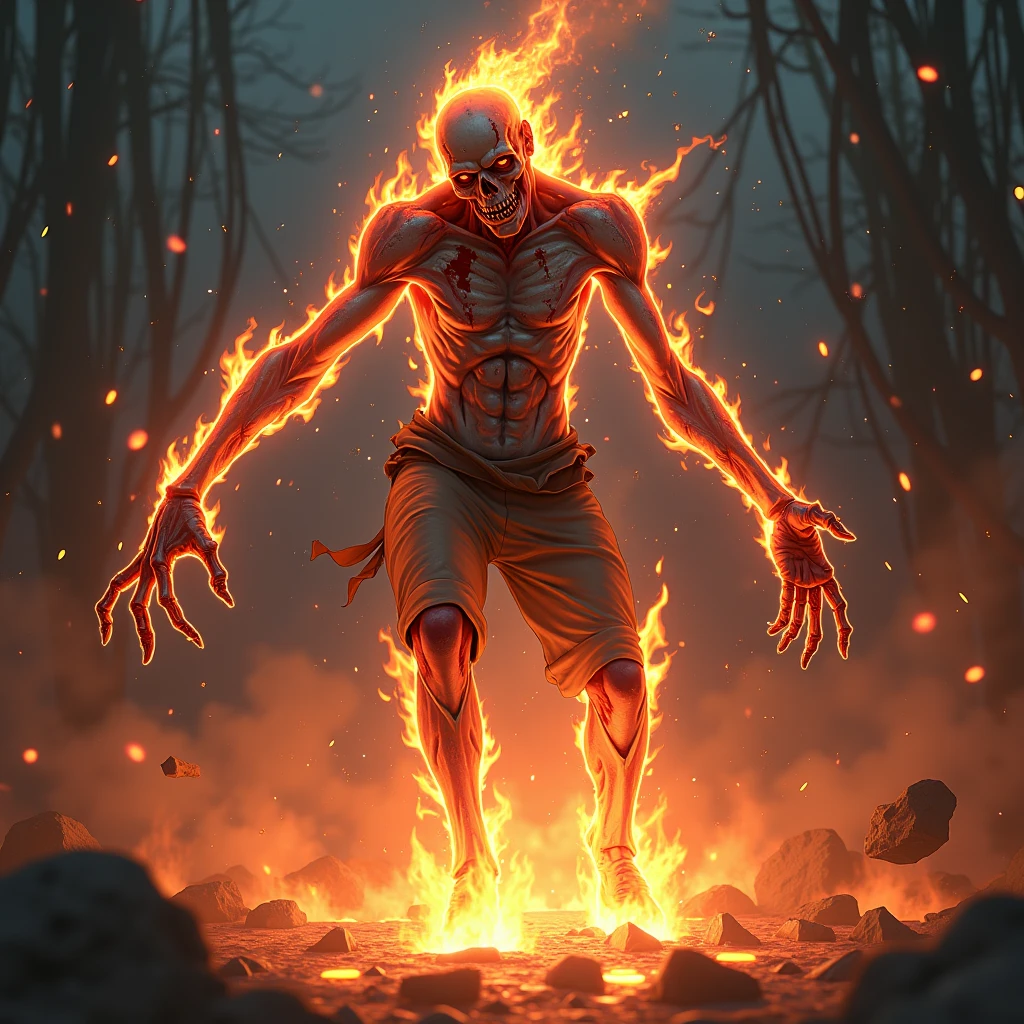 a little man made of wax...in the style of Frank Frazetta. masterpiece. Best quality. Beautiful cinematic impressionistic painting, dark scarlet background, Chemiluminescence. (animation fairytale background) (Minimalism:1), original details.