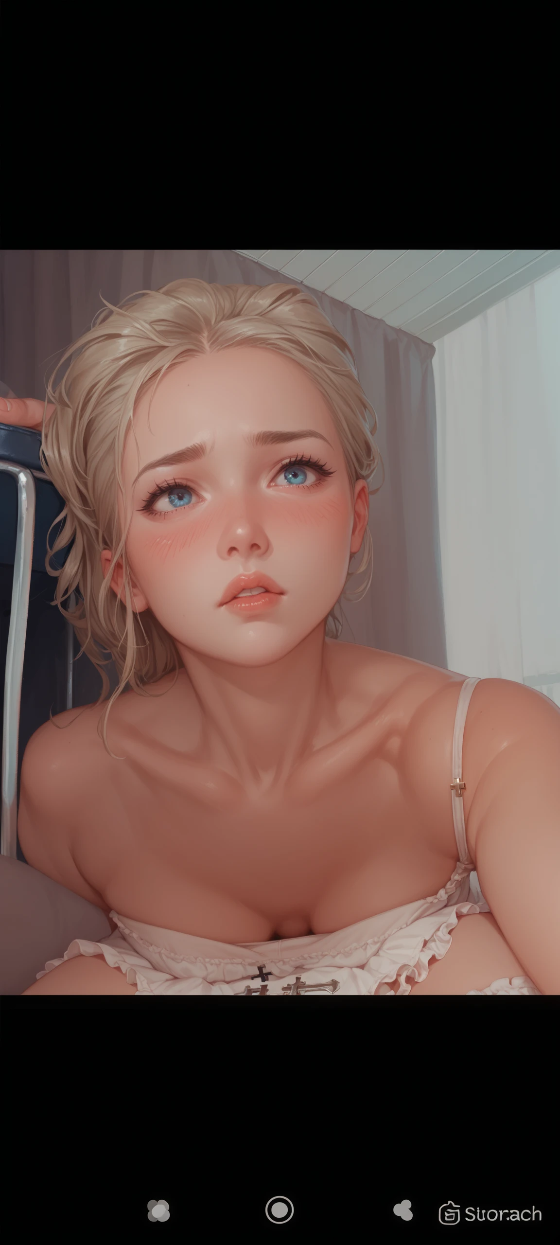 Spider Gwen, crying and afraid, forced, rape, forced sex, masterpiece hyper-detailed, sweaty, looking at camera, high resolution, expression of fear, detailed eyes, beautiful, big breasts, natural, bedroom, nighttime, Centered, on frame, full body on screen, male POV, naked, laying on bed, afraid expression, tears, crying, sweaty, mouth open, laying on back, in bed, male pov angle,