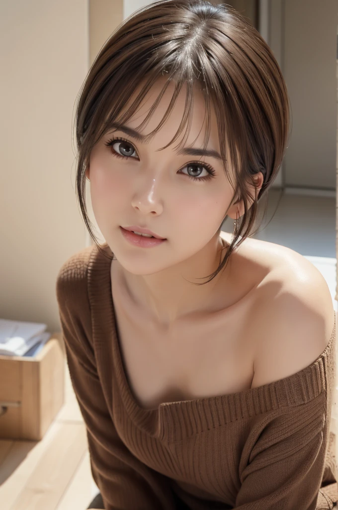 Handsome detailed eyes, handsome detailed lips, extremely detailed eyes and face, longeyelashes, 1 boy, short brown hair, elegant, handsome, divine, precious, royal, chiseled features, realistic, photorealistic, photo-realistic:1.37, best quality,4k,8k,highres,masterpiece:1.2,ultra-detailed,vivid colors,studio lighting,physically-based rendering,extreme detail description,professional
