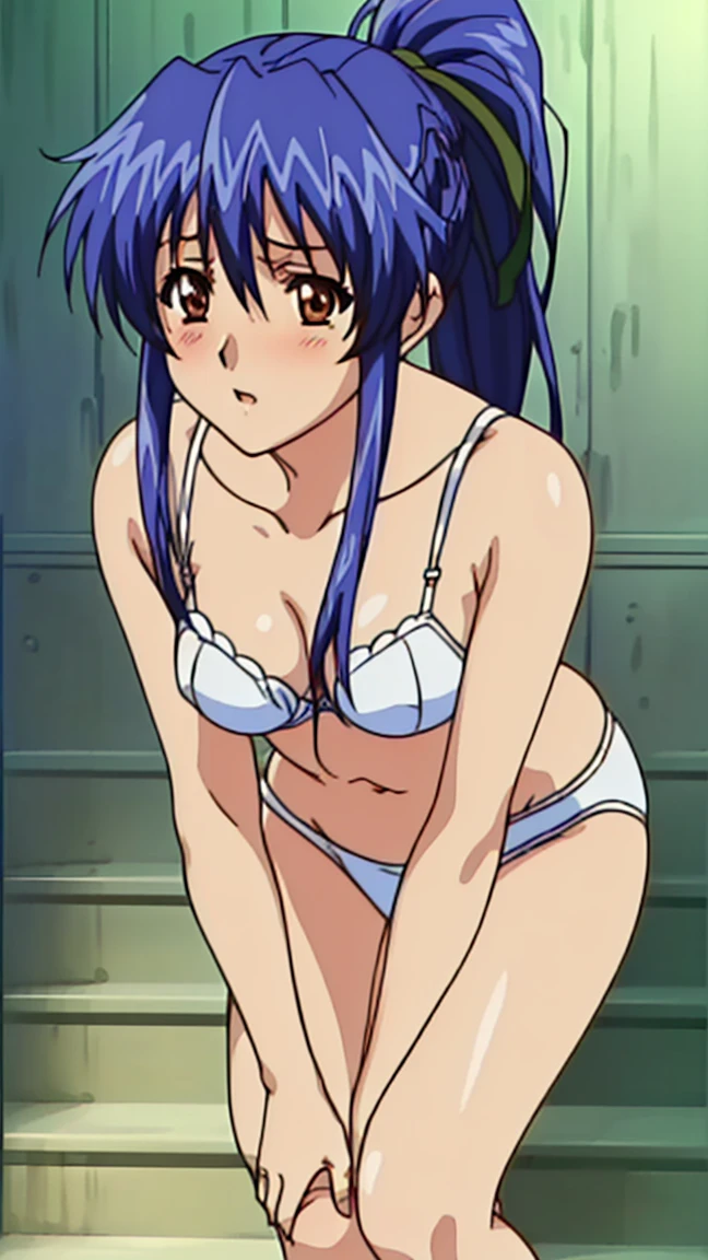 Innai Kansen - Sugimura Hiroko Innai Kansen - Sugimura Hiroko, masterpiece, best quality, a sexy mature woman in a white and red printed swimsuit posing in the pool, 1girl, pool, high leg swimsuit, 独奏, one-piece swimsuit, competition swimsuit, wet hair, Ass, breasts, crotch, poolside, smile, watermark, looking at viewer, from behind,