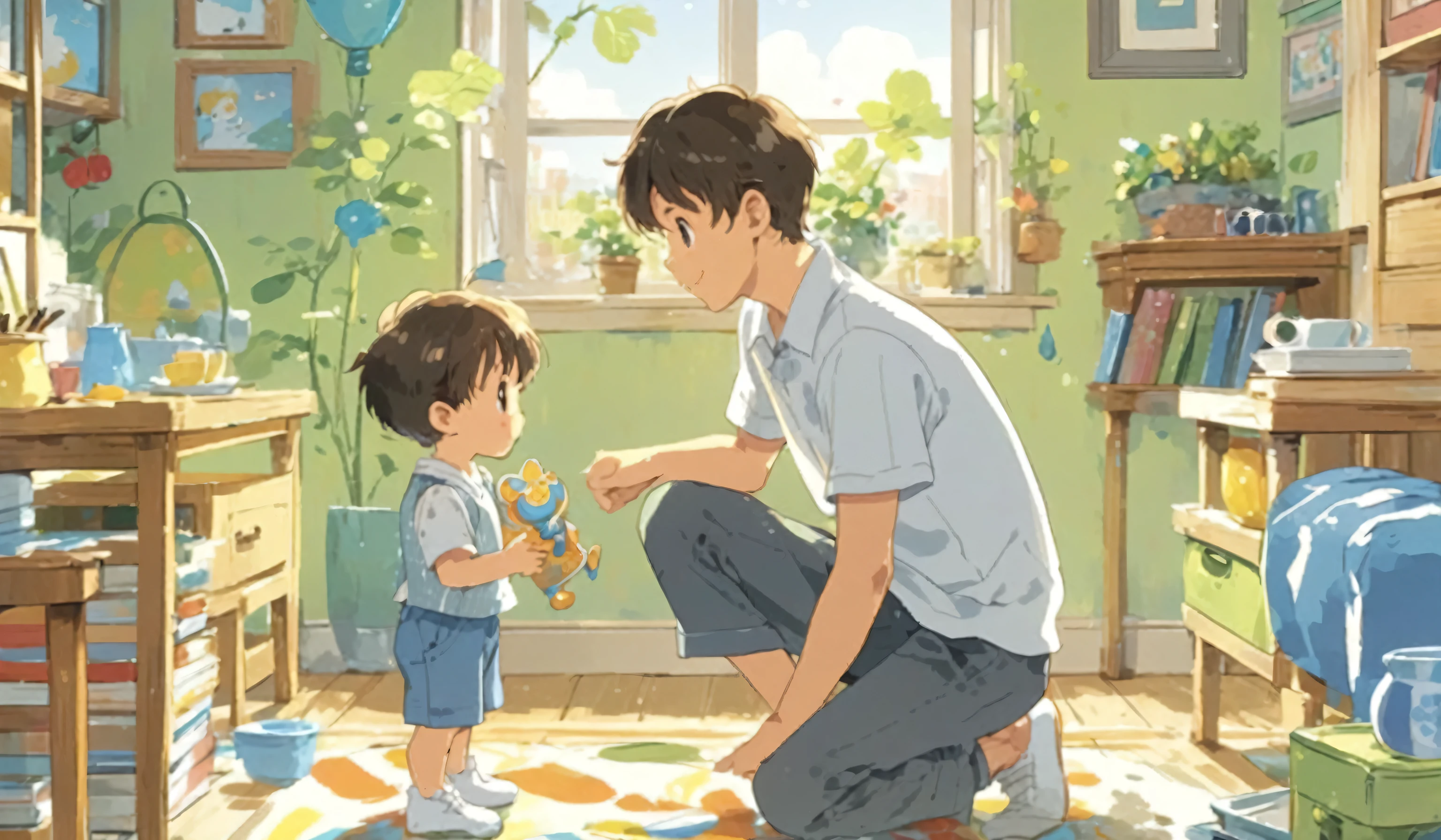 Quality Best ,wallpaper,illustration,anime cartoon printings,Hand-drawn style, cute