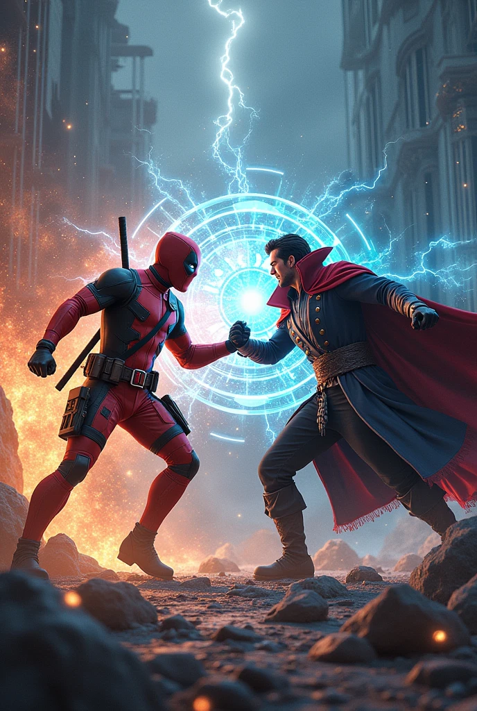 Doctor strange con deadpool