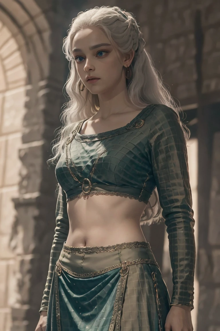 Helaena Targaryen,midriff dress 