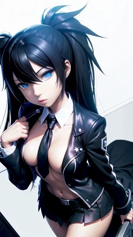 Black Rock Shooter, School Uniform, Sexy, 