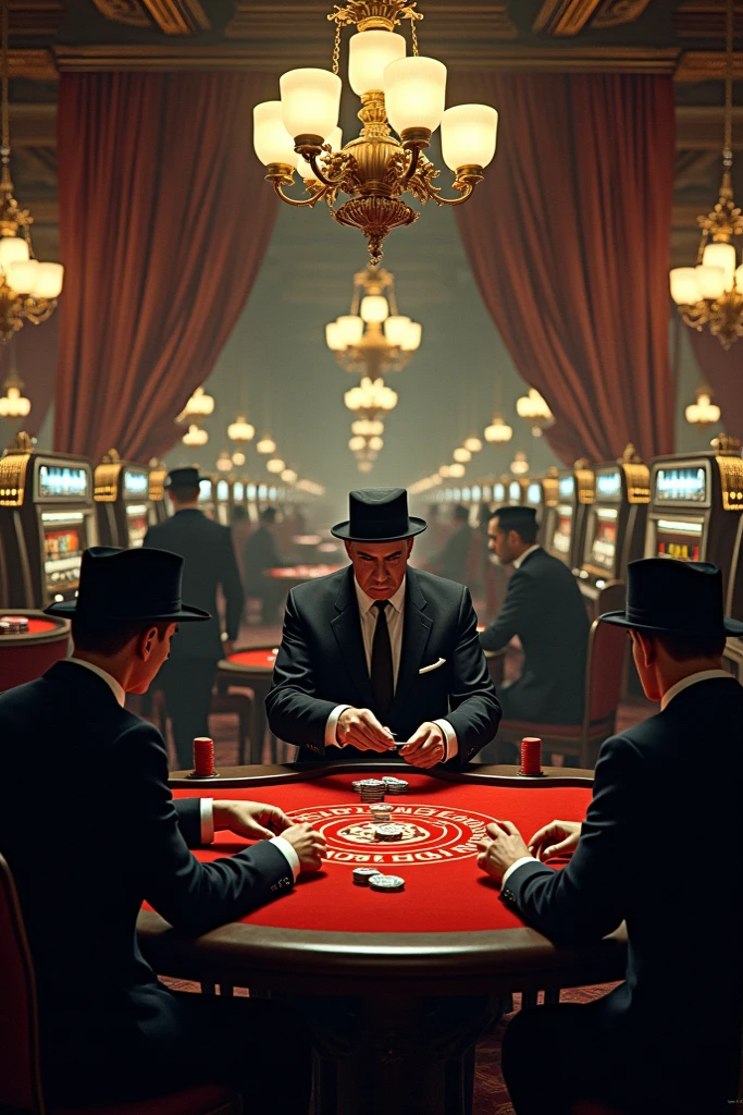 oil painting of a historical gambling man, surrounded by nude women, detailed facial features, elegant posture, atmospheric lighting, rich textures, dramatic colors, cinematic composition, chiaroscuro, classical style, renaissance era, photorealistic, 8k, high quality, masterpiece