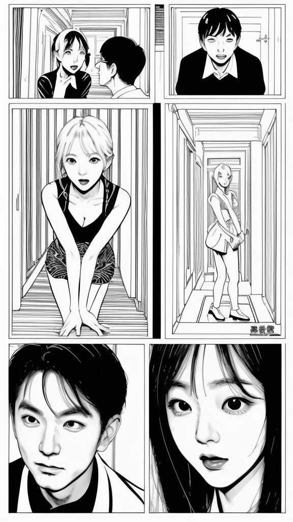 he beautiful girl in lace top and leggings is sitting astride a pile of skeletons in the center of the picture. She is holding a trembling sausage with juice squeezed out in her hand and smiling. There are multiple comic storyboards in the background,cbt, sausage bondage,sausage insertion,Sexy, trampling sausage with high heels heel,(masterpiece, best quality:1.2),1 beautiful girl,sexy,comic storyboard:2, leggings, sit astride, axially symmetrical:2, ,femdom,sounding,cbt,hold,smile,colorful,leggings,thin gap,cameltoe,insertion,trembling,juice,spray, Long hair,Lace top,Sexy, Shiny leggings, High heel,cleveage, trampling, in forest, saliva , Mucus,