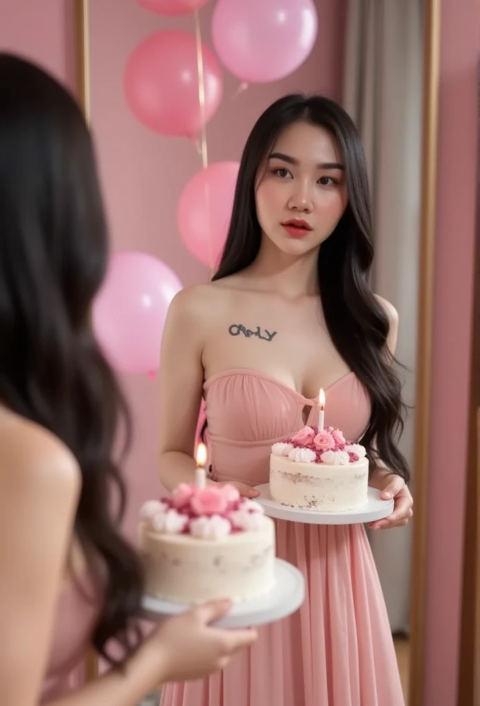 a beautiful detailed woman with long flowing blue hair,large breasts,blushing red eyes,wearing a transparent white dress,walking in a neon night city,extremely detailed face with bright eyes,absurd and exaggerated features,(best quality,4k,8k,highres,masterpiece:1.2),ultra-detailed,(realistic,photorealistic,photo-realistic:1.37),professional anime-style illustration,vivid colors,nsfw