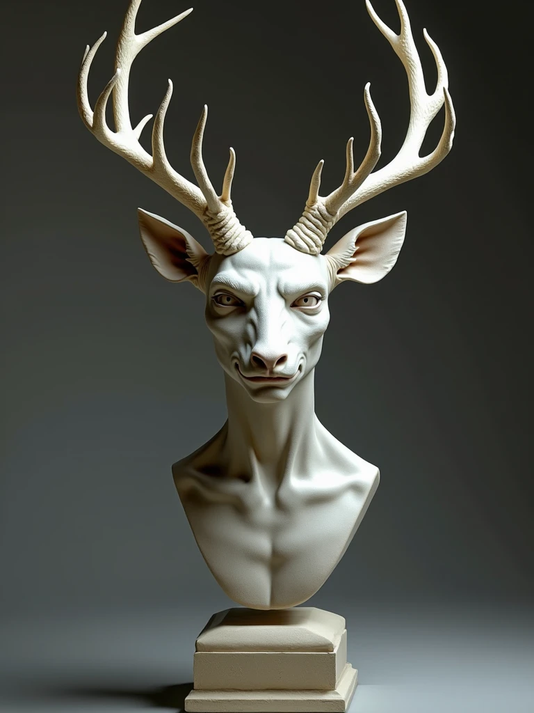 Half human half reindeer