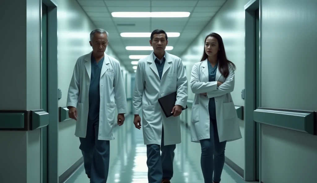 Doctor male and female