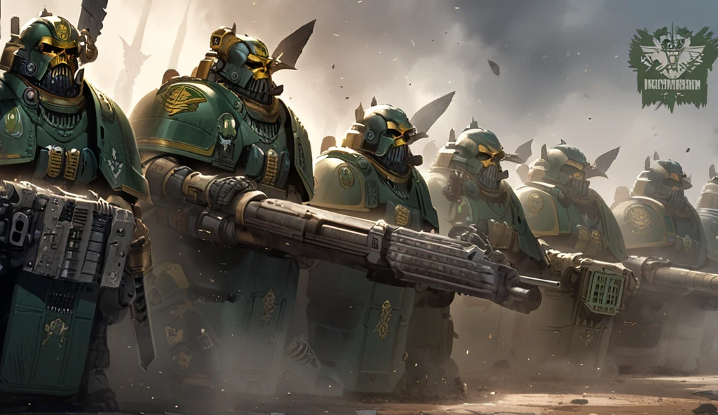 Warhammer 40k, Emerald Warriors, Space Marines