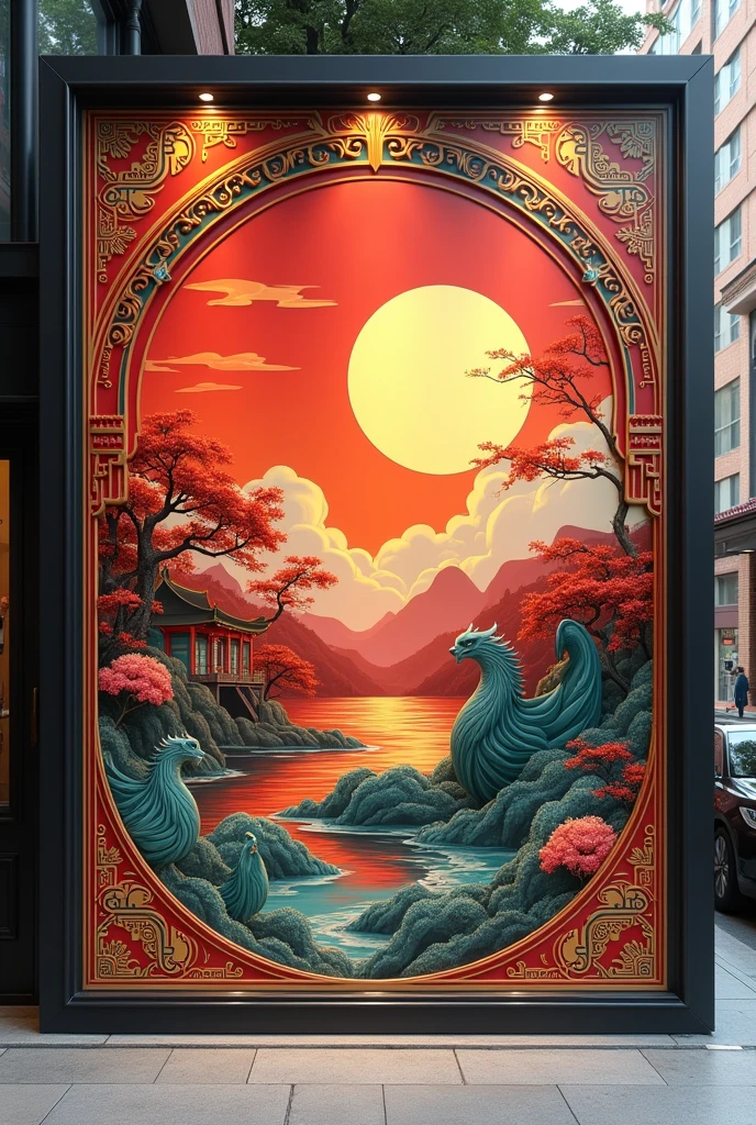 (Masterpiece: 1.3), Best Quality, Illustration, Fantasy, Vibrant Colors, Soft Light, (Warm Colors: 1.2), Bright Background, Top Quality Exquisite Details, 3D Rendering, Octane Rendering, Pastel, Papercut, Flame A dragon wearing a robe, a wizard girl, and a robe that emits fire with a flame spell.